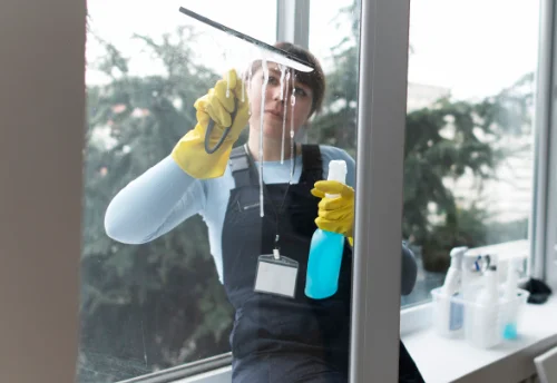Nettoyage de vitres intérieures et extérieures à Brain-sur-Allonnes
